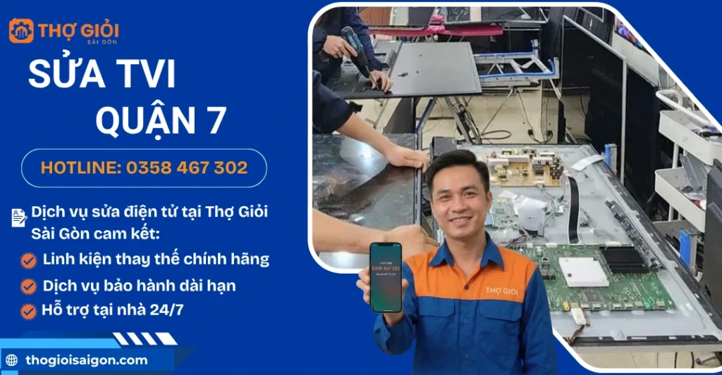 Sửa tivi quận 7