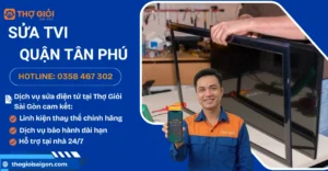 Sửa tivi quận Tân Phú