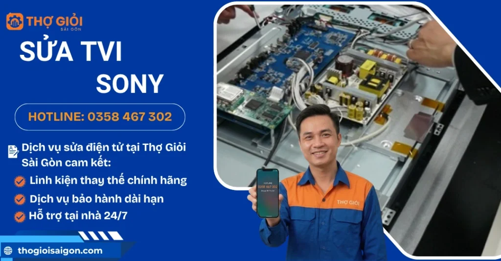 Sửa tivi Sony
