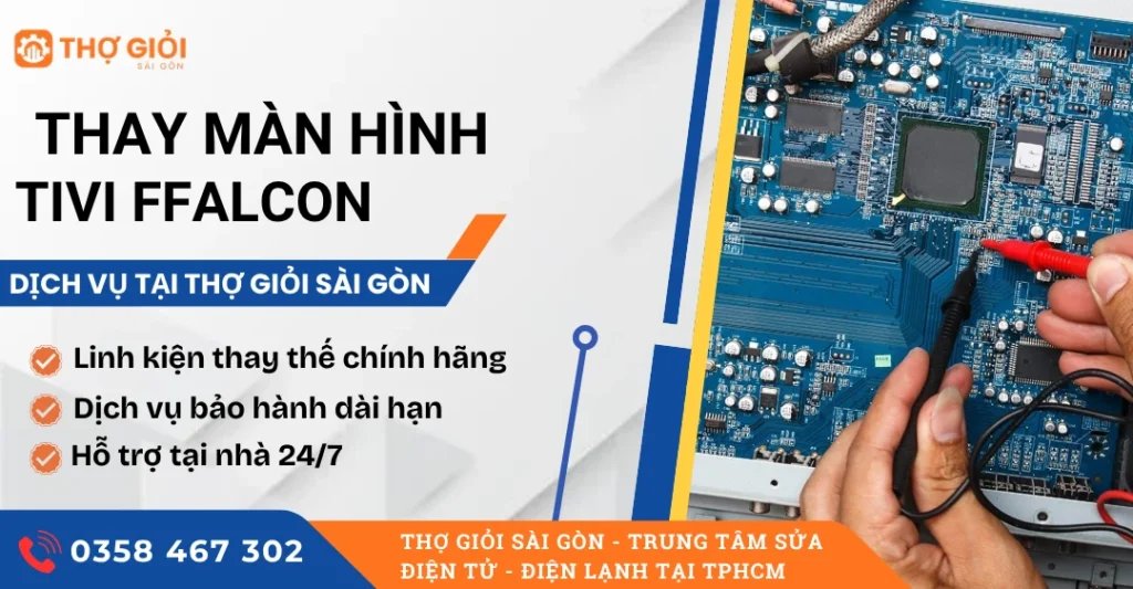 Thay màn hình tivi Ffalcon
