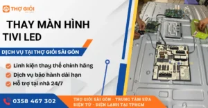 Thay màn hình tivi LED