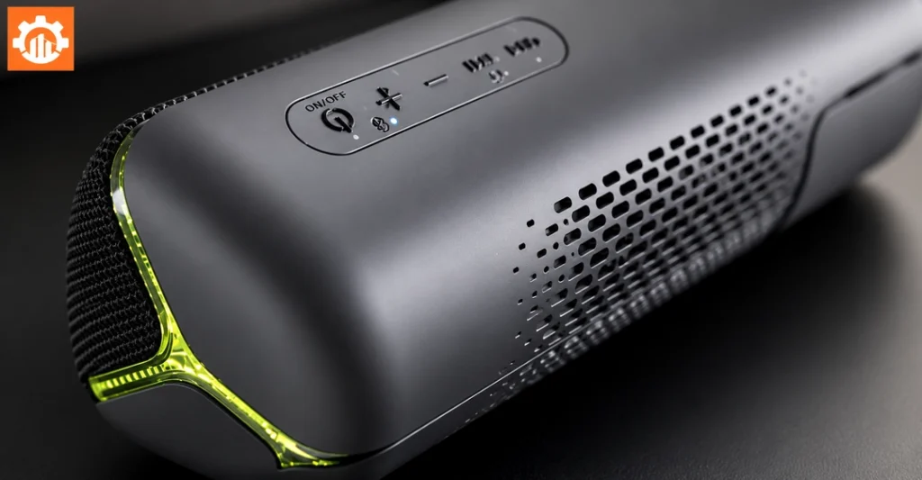 Tìm hiểu vị trí các nút bấm và cổng kết nối trên loa Sony SRS-XB32 của bạn