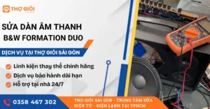 Sửa dàn âm thanh B&W Formation Duo