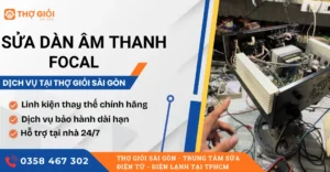 Sửa dàn âm thanh Focal