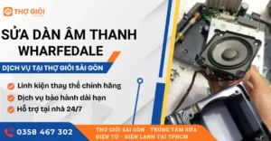 Sửa dàn âm thanh Wharfedale