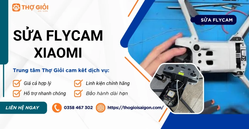 Sửa Flycam Xiaomi
