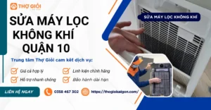 Sửa máy lọc không khí quận 10