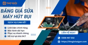 Bảng giá sửa máy hút bụi