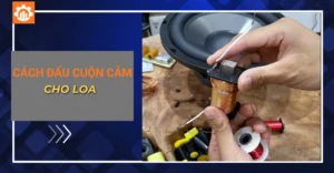 Cách đấu cuộn cảm cho loa