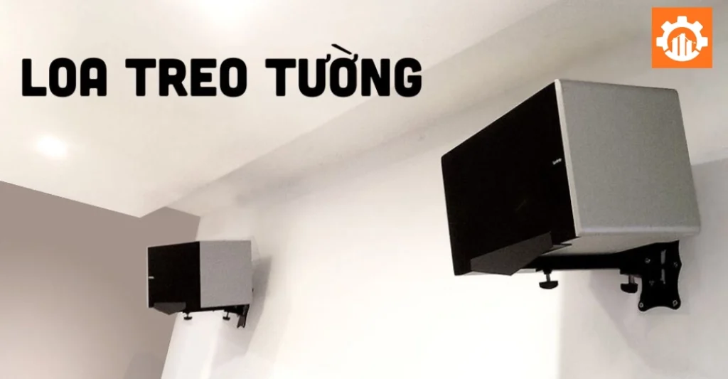 Treo loa lên tường