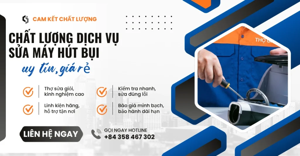 Ưu điểm của dịch vụ sửa máy hút bụi tại Thợ Giỏi Sài Gòn