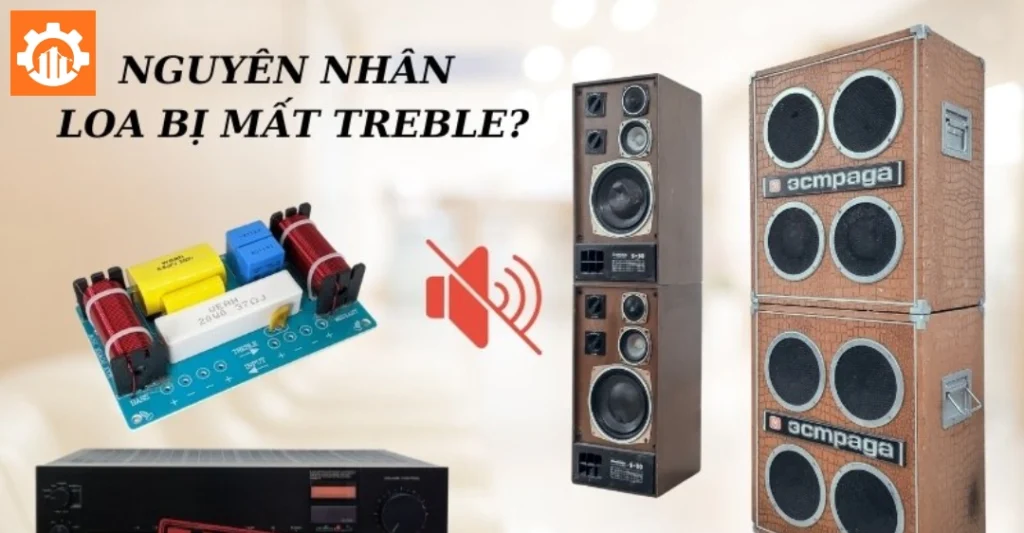 Nguyên nhân khiến loa bị hỏng hoặc mất treble