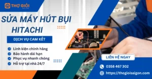 Sửa máy hút bụi Hitachi