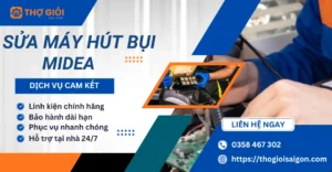 Sửa máy hút bụi Midea