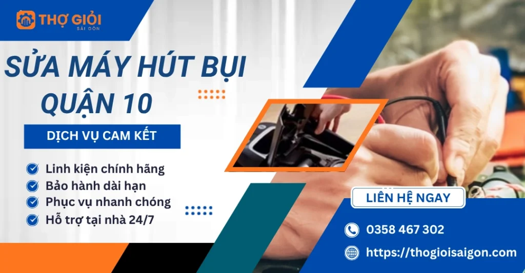 Sửa máy hút bụi quận 11