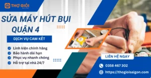 Sửa máy hút bụi quận 4