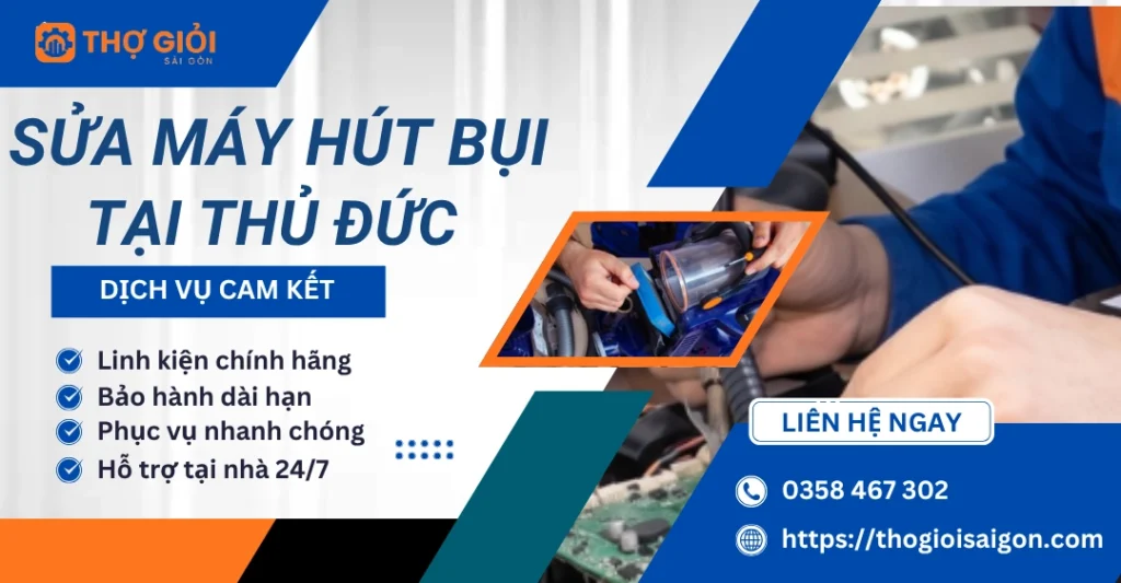 Sửa máy hút bụi tại Thủ Đức