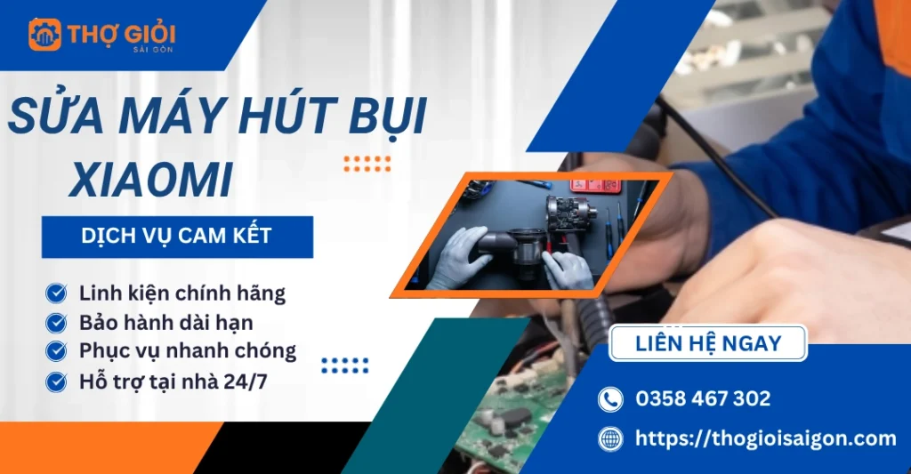 Sửa máy hút bụi Xiaomi