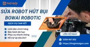 Sửa robot hút bụi Bowai Robotic