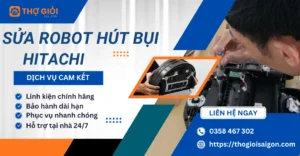 Sửa robot hút bụi Hitachi
