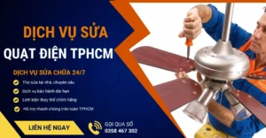Dịch vụ sửa quạt điện