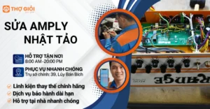 Sửa amply Nhật Tảo