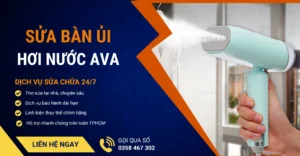 Sửa bàn ủi hơi nước Ava
