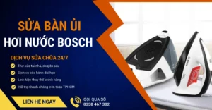 Sửa bàn ủi hơi nước Bosch