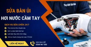 Sửa bàn ủi hơi nước cầm tay