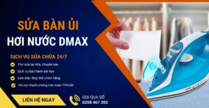 Sửa bàn ủi hơi nước Dmax