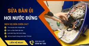 Sửa bàn ủi hơi nước đứng