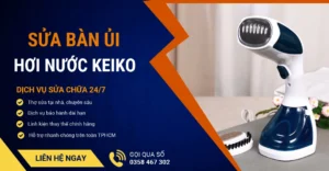Sửa bàn ủi hơi nước Keiko