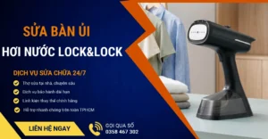 Sửa bàn ủi hơi nước Lock&Lock