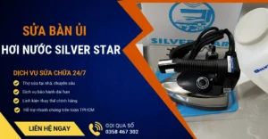 Sửa bàn ủi hơi nước Silver Star