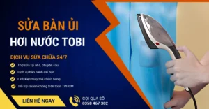 Sửa bàn ủi hơi nước Tobi