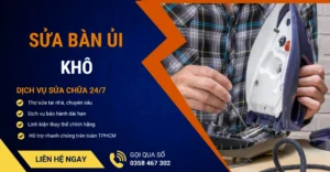 Sửa bàn ủi khô