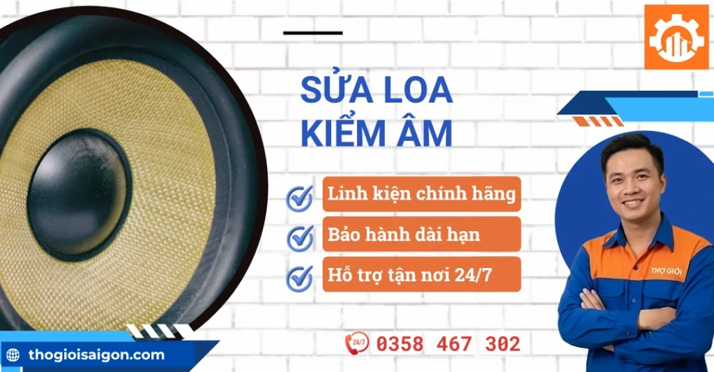 Sửa loa kiểm âm