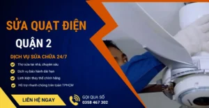 Sửa quạt điện quận 2