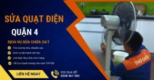 Sửa quạt điện quận 4