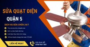 Sửa quạt điện quận 5