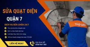 Sửa quạt điện quận 7