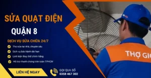 Sửa quạt điện quận 8