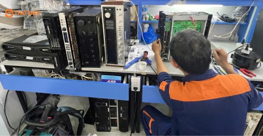 Thợ Giỏi Sài Gòn là đơn vị sửa amply Nhật Tảo uy tín